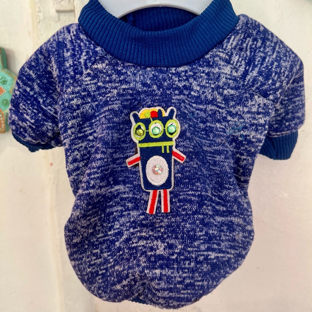 Cozy Alien Rhinestone Sweatshirt